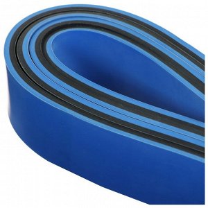 ONLITOP Эспандер ленточный многофункциональный ONLYTOP, 208х3,2х0,45 см, 15-40 кг, цвет синий/чёрный