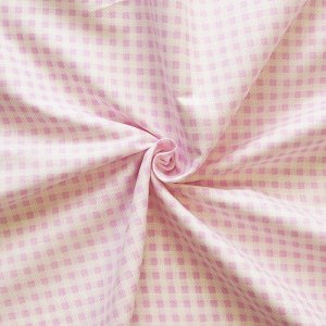 Ткань на отрез бязь плательная 150 см 1701/2 цвет розовый