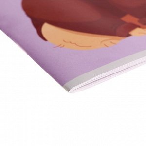 Альбом для рисования А4, 24 листа на скрепке "На стиле", обложка мелованная бумага 120 г/м?, внутренний блок офсет 100 г/м?