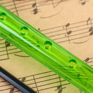 Блокфлейта Music Life, 8 отверстий, зеленая