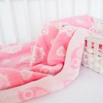 Одеяла байковые — жаккард (100% хлопок)