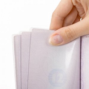 Обложка для паспорта НАБОР 13 шт. (паспорт - 1 шт., страницы паспорта - 10 шт., карты - 2 шт.), ПВХ, STAFF, 238205