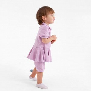 Боди-платье детское MINAKU, цвет сиреневый, рост