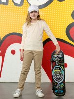 Baby Style МД 222-9 Футболка для девочек с длинными рукавами