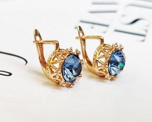 Серьги с кристаллами Swarovski