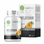 Nature Foods Melatonin 10mg 90 tabs (Жевательные) Мелатонин