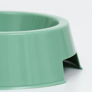 Миска пластиковая 17x17x5 см, 400 мл, оливковая