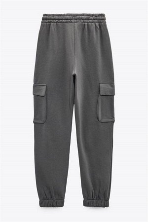 Madmext Женские спортивные брюки копченого карго с карманами для бега Mg1611 MG1611