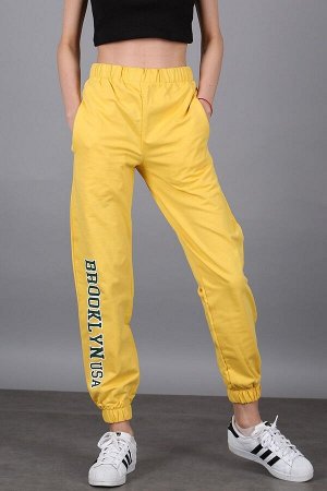 Женские желтые спортивные штаны Mg1102 MG1102