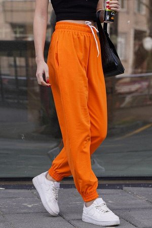 Оранжевые спортивные штаны Comfort Fit Basic Mg1635 MG1635