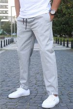Серые брюки Basic Jogger 5486