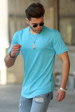Базовая синяя мужская футболка 4500