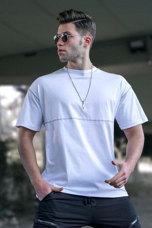 Белая мужская футболка 5360
