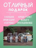 Набор Иван-чай в фильтр-пакете с ярлыком ассорти 4 вида 60шт / Солнечная Сибирь