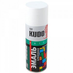 Kudo, Краска акриловая матовая аэрозоль 520 мл, цвет в ассортименте, Кудо