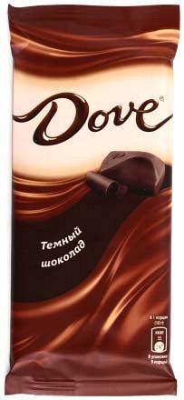 Dove темный шоколад, 90 г