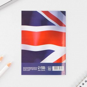 Блокнот для записи иностранных слов «Флаг», формат А6, 20 листов, мягкая обложка.