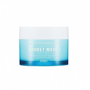 Маска - сорбет утренняя увлажняющая для лица A'Pieu Good Morning Sorbet Mask 100 мл, шт
