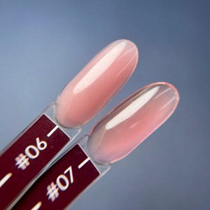 №6 Акригель (полигель/акриловый гель) от Unique для наращивания и укрепления ногтей, 30 мл