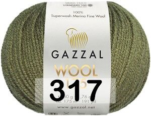 Пряжа Gazzal Wool 175