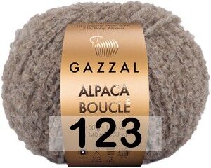 Пряжа Gazzal Alpaca Boucle