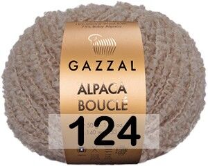 Пряжа Gazzal Alpaca Boucle