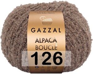 Пряжа Gazzal Alpaca Boucle