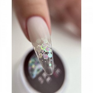 Unique Гель-краска Ice в бутыльке (8ml)