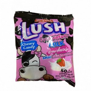 Конфеты LUSH со  вкусом  клубники  с  молоком (LUSH Strawberry milk)