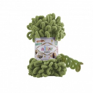 Пряжа Ализе Пуффи Alize Puffy цвет №485 черепаховый ЦЕНА ЗА УПАКОВКУ 5ШТ