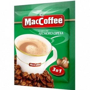 Кофе Маккофе 3 в 1 лесной орех