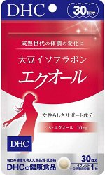 DHC Soy Isoflavone Equol - комплексная добавка для поддержания здоровья в период менопаузы