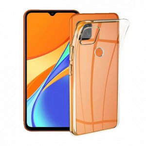 Чехол Xiaomi Redmi 9C/Redmi 10A Силикон 2.0mm (прозрачный)