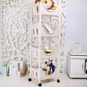Мобильная этажерка Storage Rack, 4 яруса