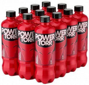 POWER TORR 0,5л RED (ПАУЭР ТОРР РЕД) напиток энергетический