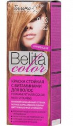 Cosmetics Belita Color Стойкая краска для волос с витаминами №9.33 (орехово-русый)