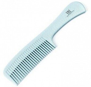 TNL Professional, Расческа для волос TNL широкая с ручкой, 47х220 мм, голубая БИО