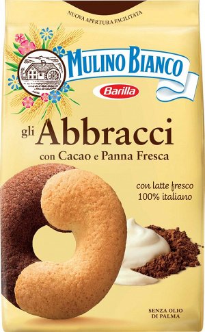 Печенье сдобное Mulino Bianco Abbracci 350г