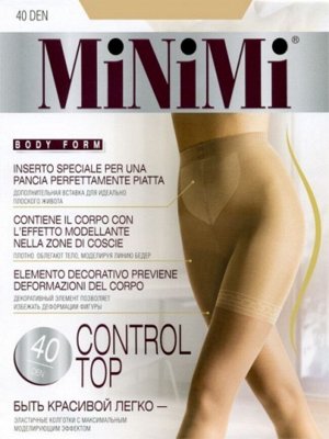 MiNi-Control Top 40(140)/2 Колготки MINIMI Control Top 40/140 сильная утяжка