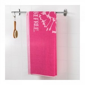 УРСКОГ Банное полотенце, лев, розовый