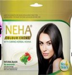 крем-краска на основе хны Неха (Nehа)  15+15 гр цвет - черный