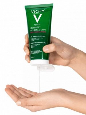 Vichy Normaderm Очищающий гель для умывания для жирной и проблемной кожи Phytosolution, 200 мл, Виши