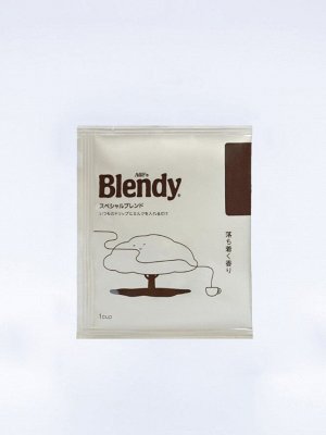 Кофе молотый Blendy  AGF Бленди Cafe au lait дрип 7г*18 1*6
