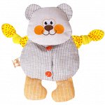 Развивающая игрушка с вишнёвыми косточками &quot;Мишутка. Доктор мякиш&quot;
