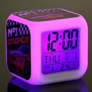 Электронные часы-будильник «№1», с подсветкой