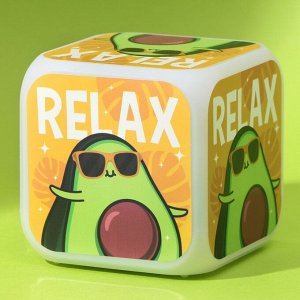 Электронные часы-будильник «Relax», с подсветкой