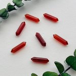 Кристалл двухконечный из Сердолика