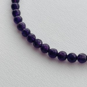 Бусы из Аметиста огранка