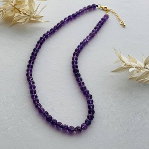Бусы из Аметиста огранка