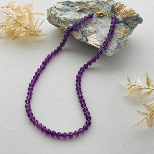 Бусы из Аметиста огранка